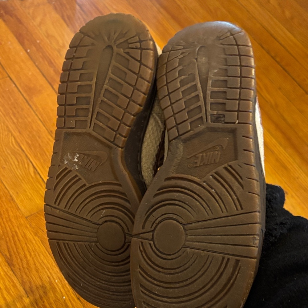Nike Dunk Low Premium 'Hemp - Net Medium Brown' sneakers - Picture 5 of 7